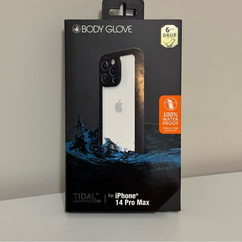 Body Glove Black Waterproof Case for iPhone 14 Pro Max OPEN BOX